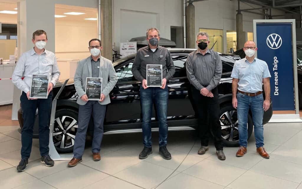 Auszeichnung von Verkäufer und Serviceberater